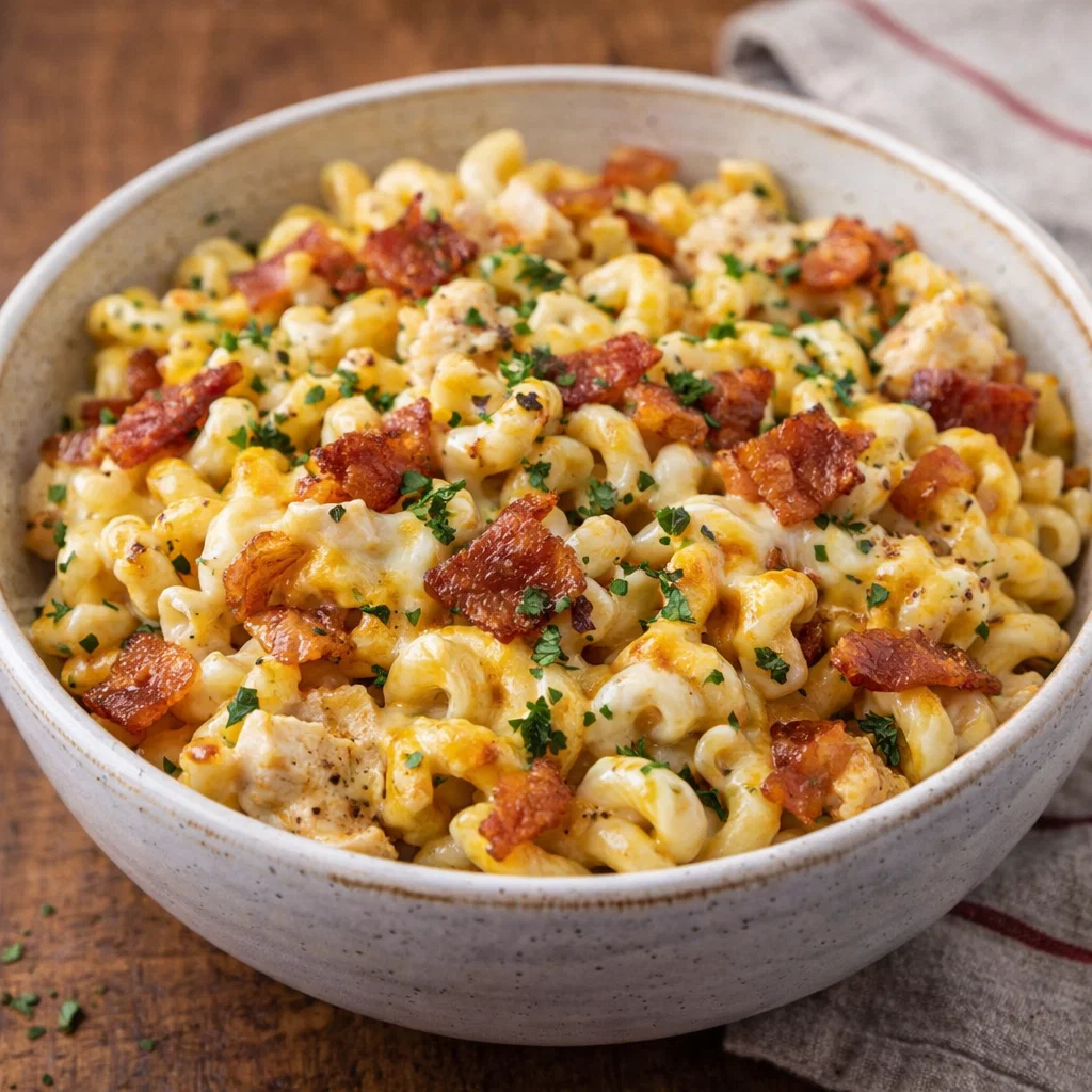 Chicken Bacon Ranch Pasta