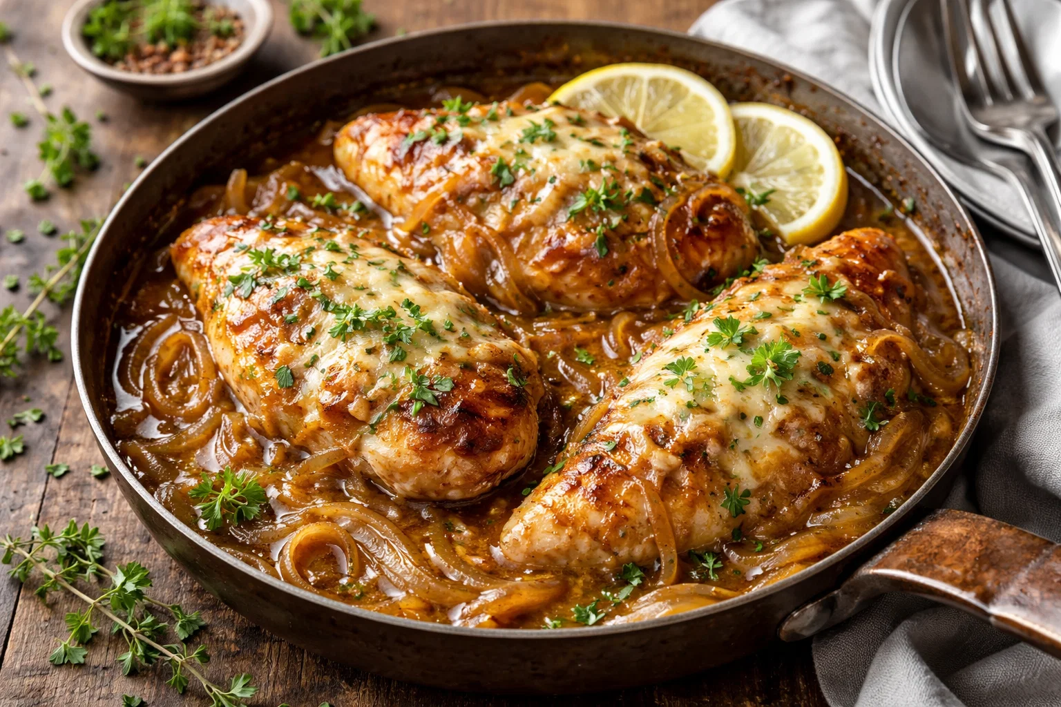 French Onion Chicken