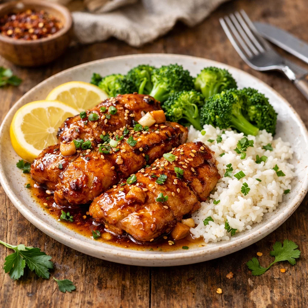 Honey Garlic Chicken