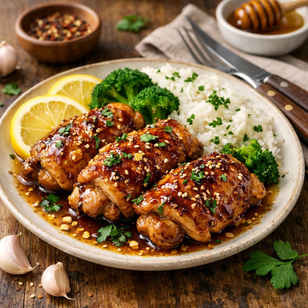 Honey Garlic Chicken
