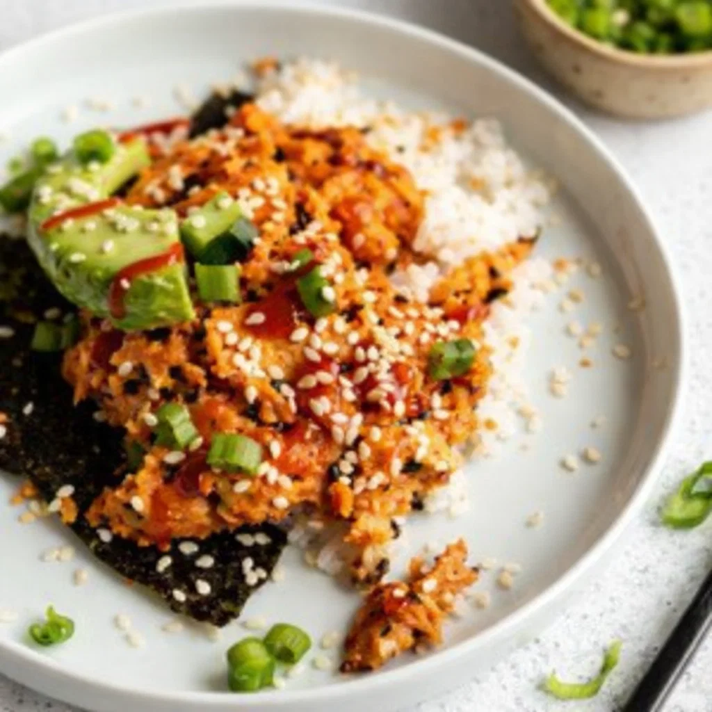 Salmon Sushi Bake Recipe