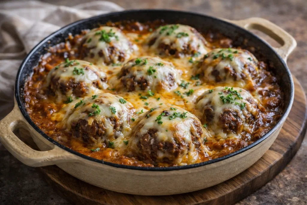 Amish Hamburger Steak Bake