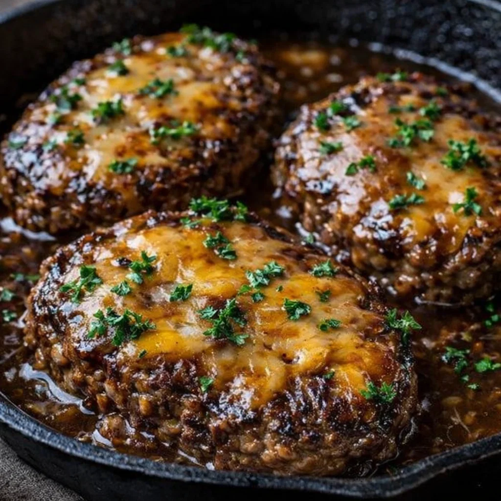Amish Hamburger Steak Bake