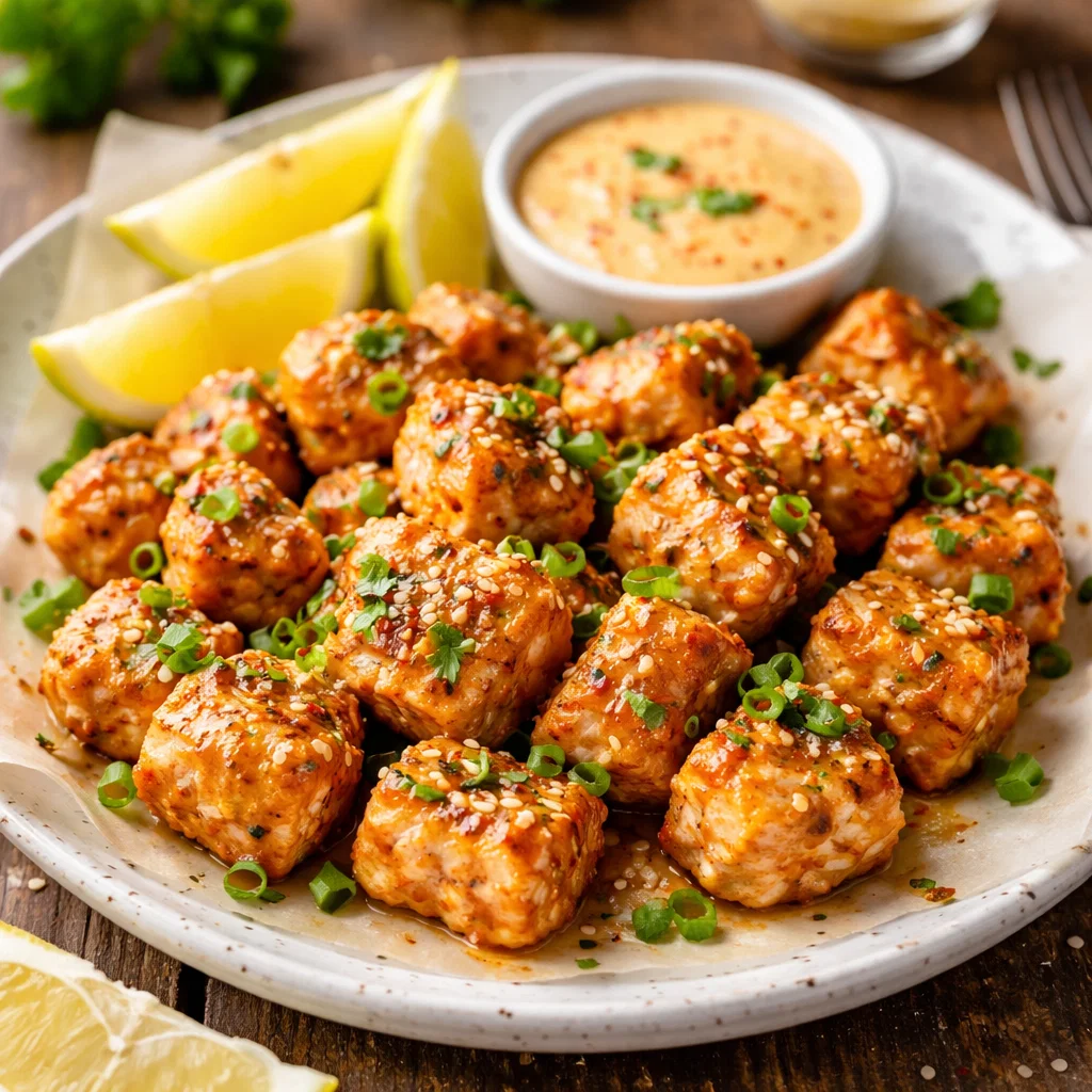 Bang Bang Salmon Bites
