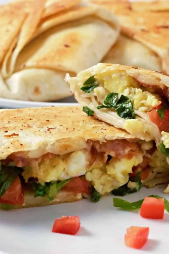 Breakfast Crunchwraps with Eggs