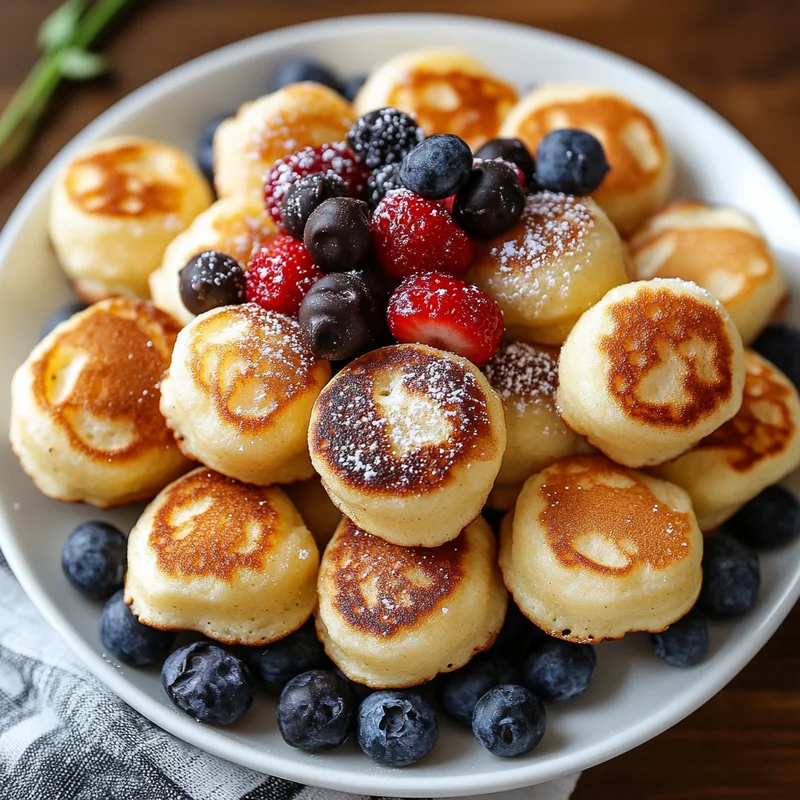 Breakfast Pancake Poppers