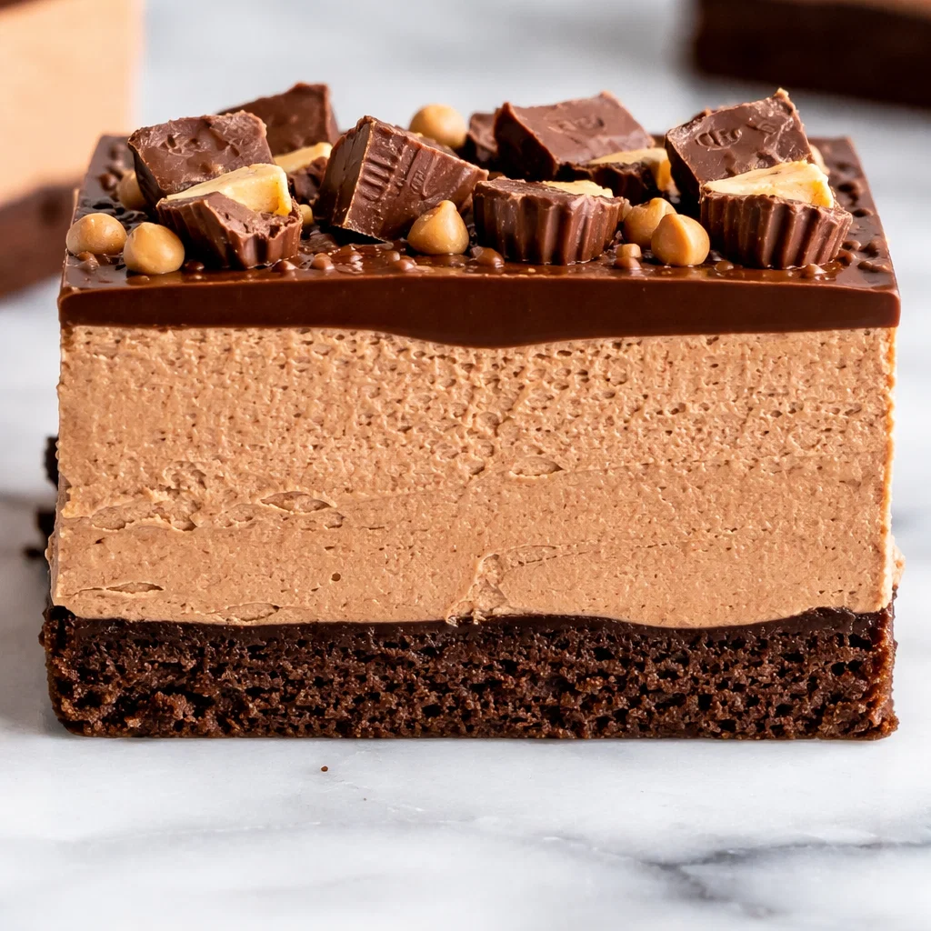 Chocolate Mousse Brownies
