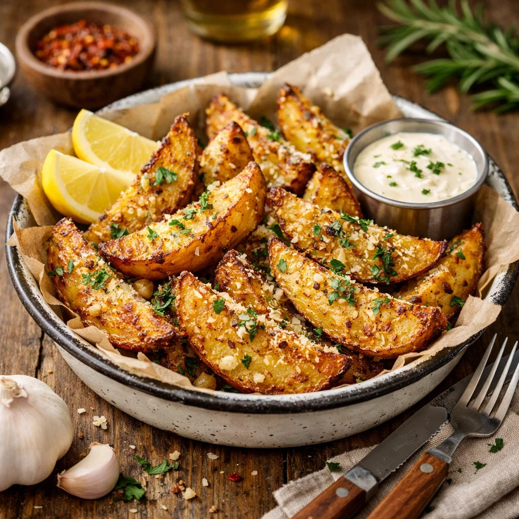 Garlic Parmesan Potato