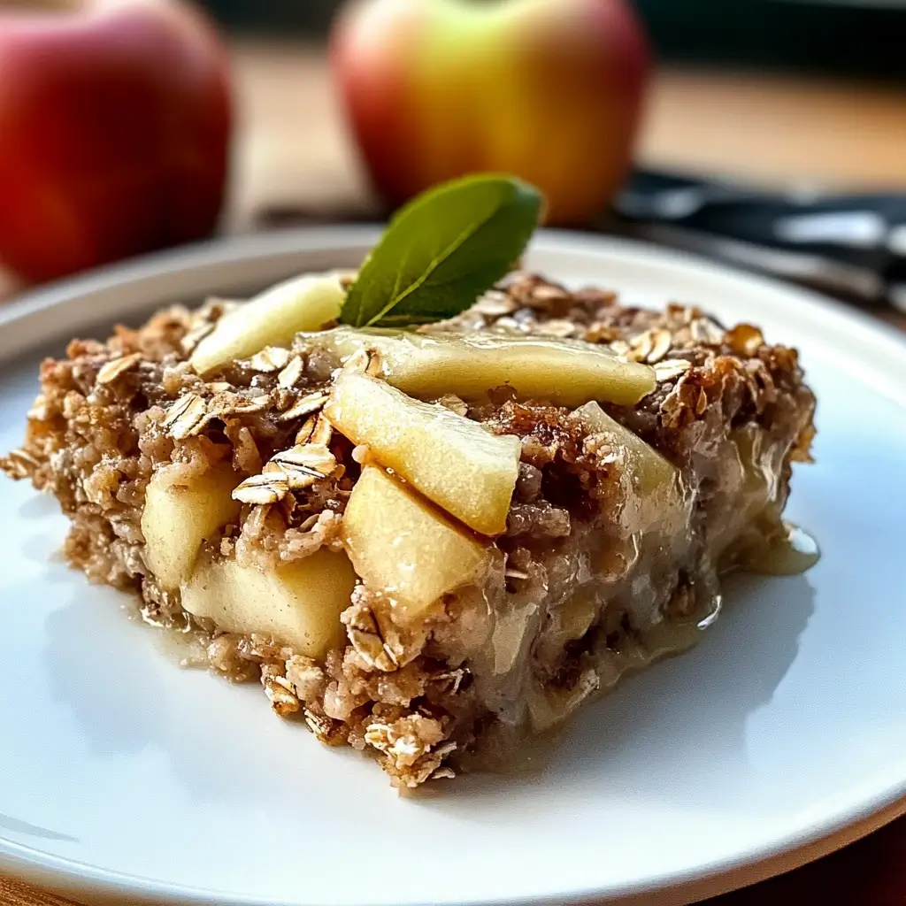 Oatmeal Apple Breakfast Bake