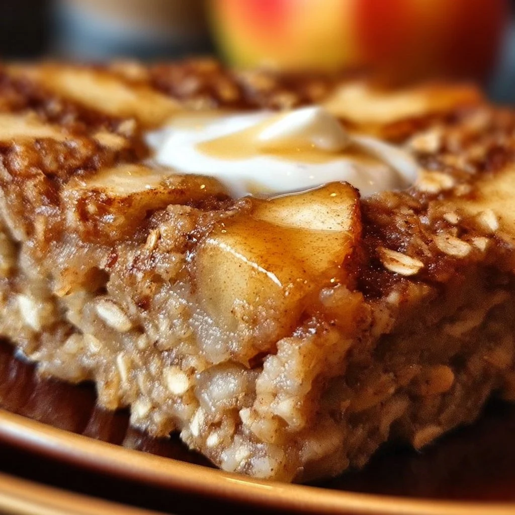 Oatmeal Apple Breakfast Bake
