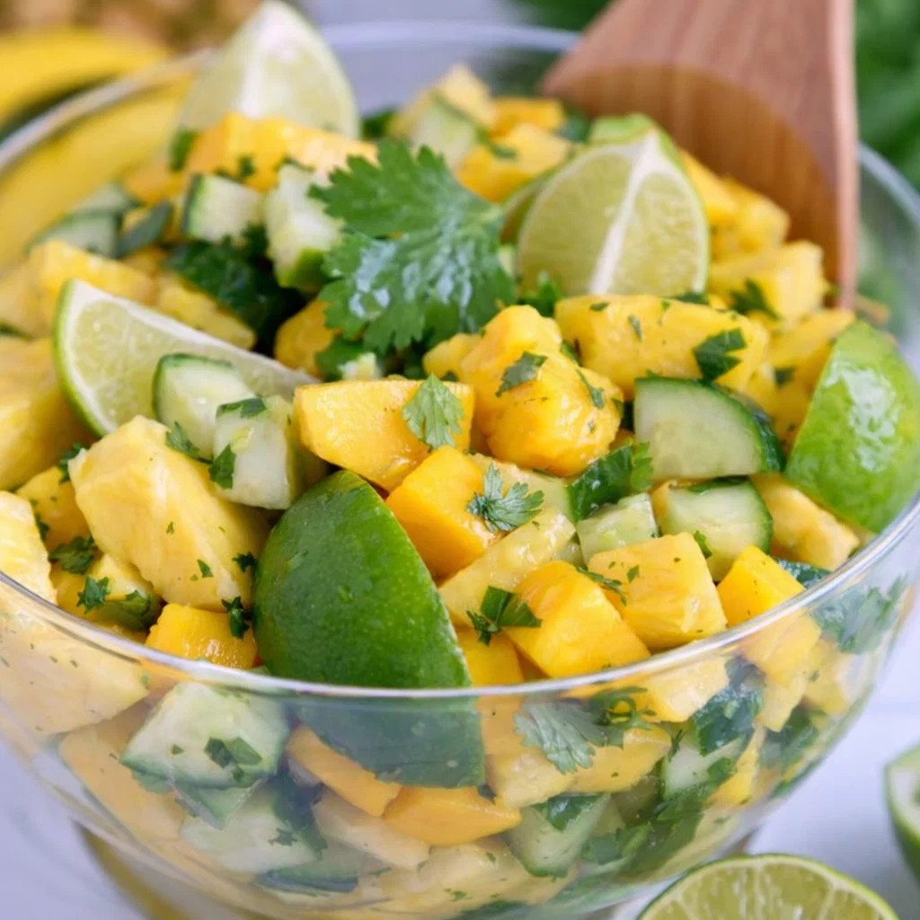 Pineapple Cucumber Salad
