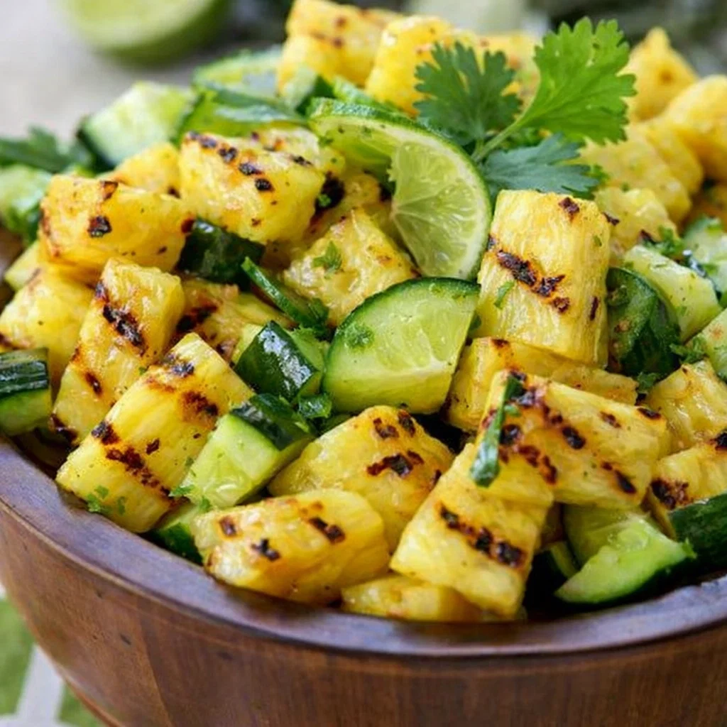 Pineapple Cucumber Salad