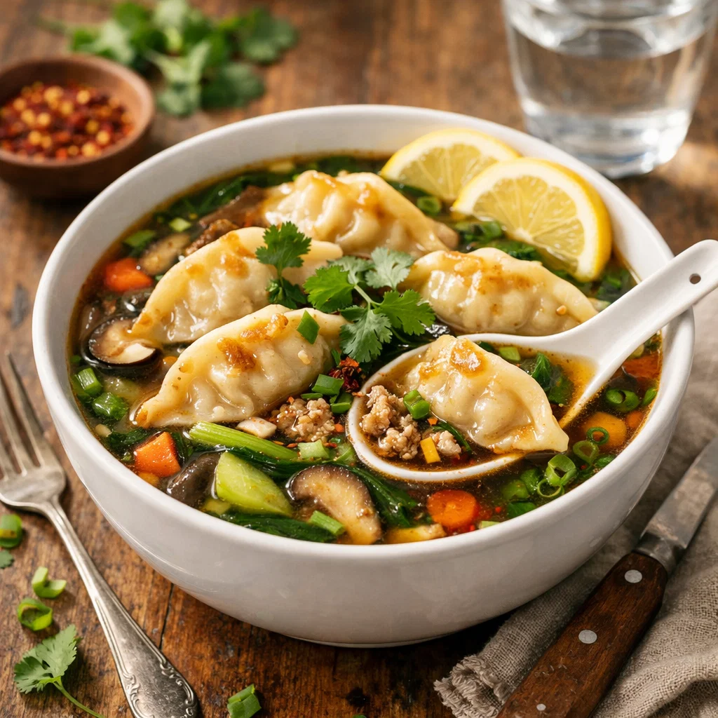 Potsticker Soup