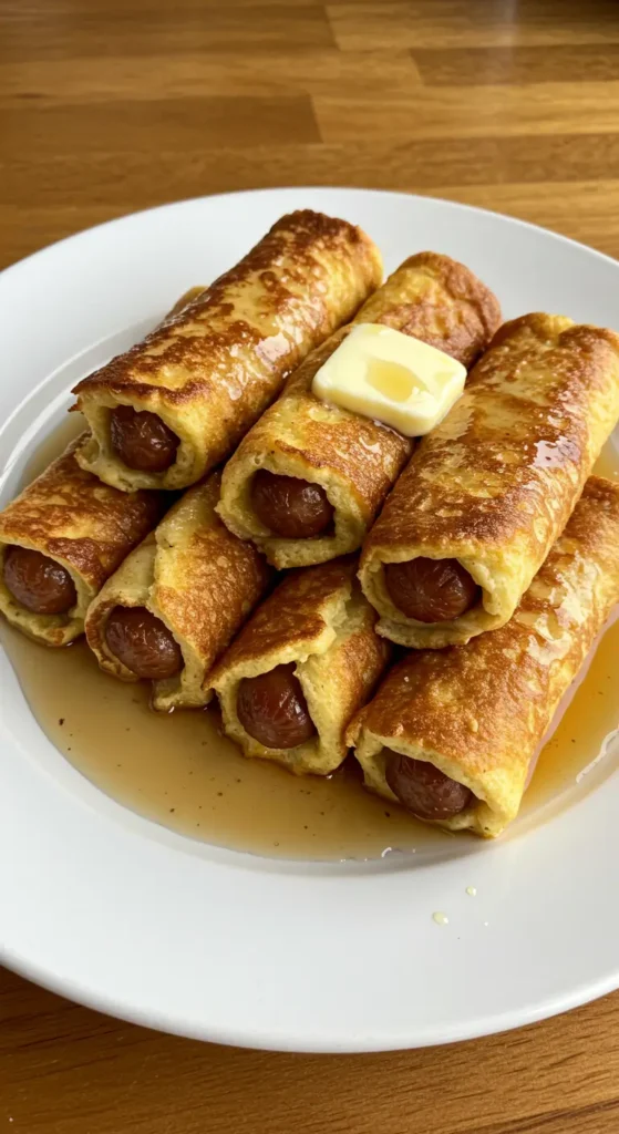 Sausage French Toast Roll-Ups
