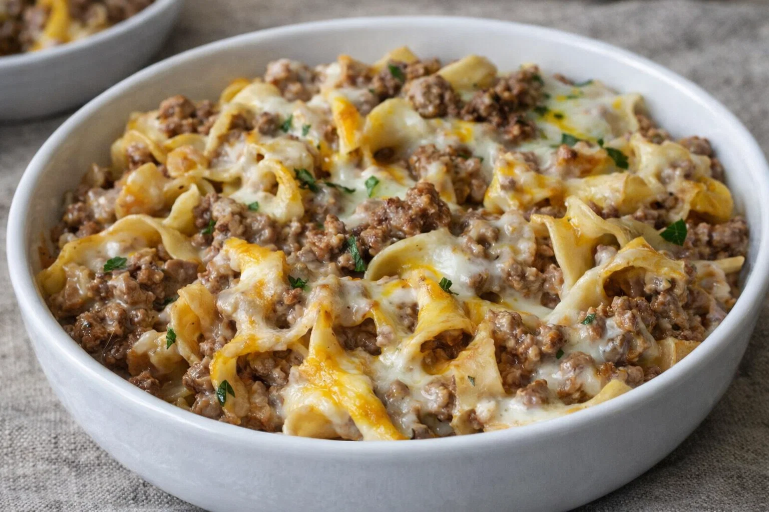 Sour Cream Beef Noodle Casserole