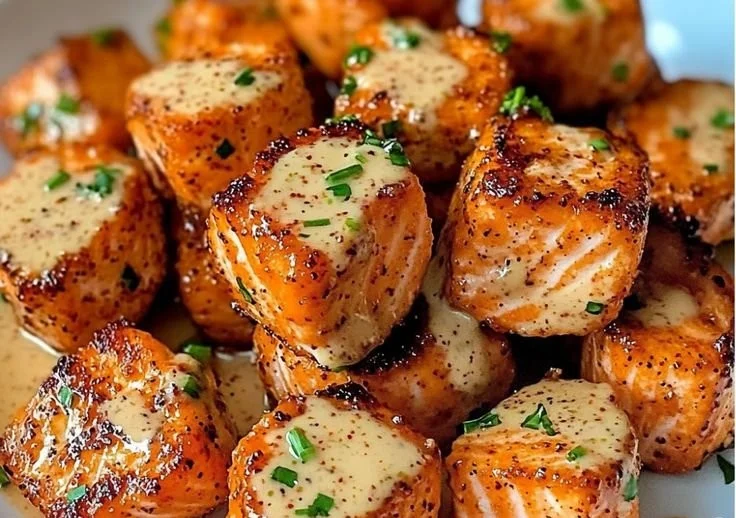 Bang Bang Salmon Bites