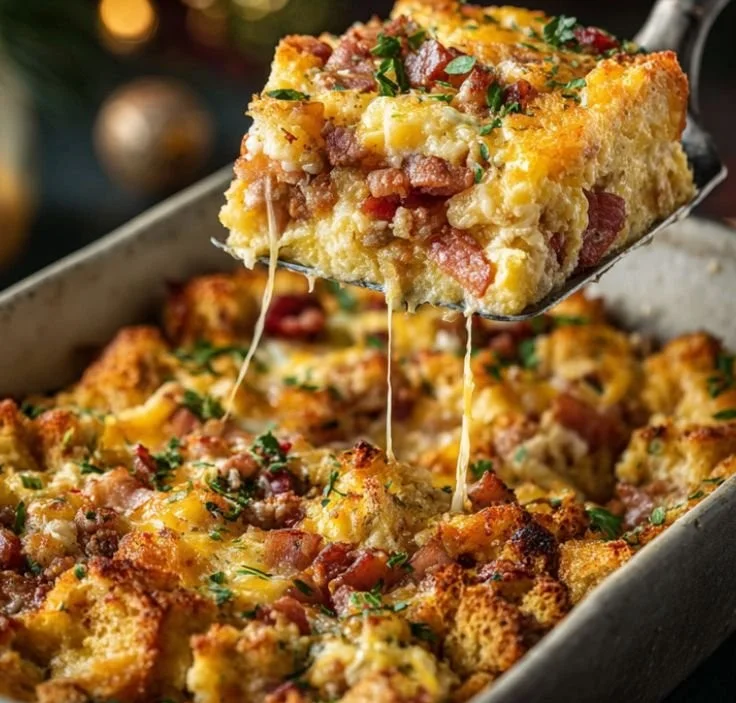 Christmas Breakfast Casserole