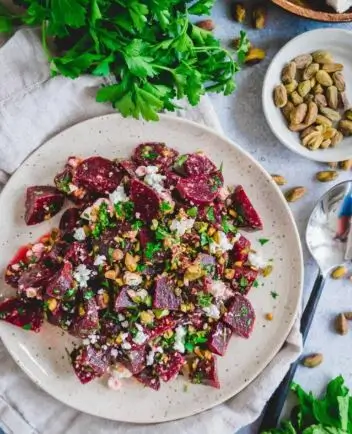 beet salad with feta